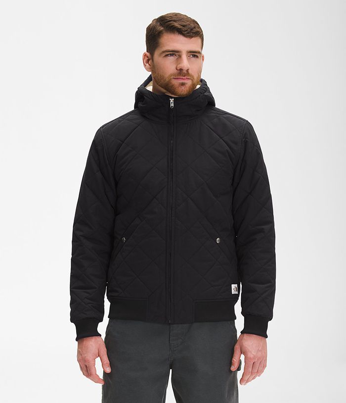 The North Face Kurtka Puchowa Męska Czarna Cuchillo Insulated Full Na Zamek Bluza - WALJ72981